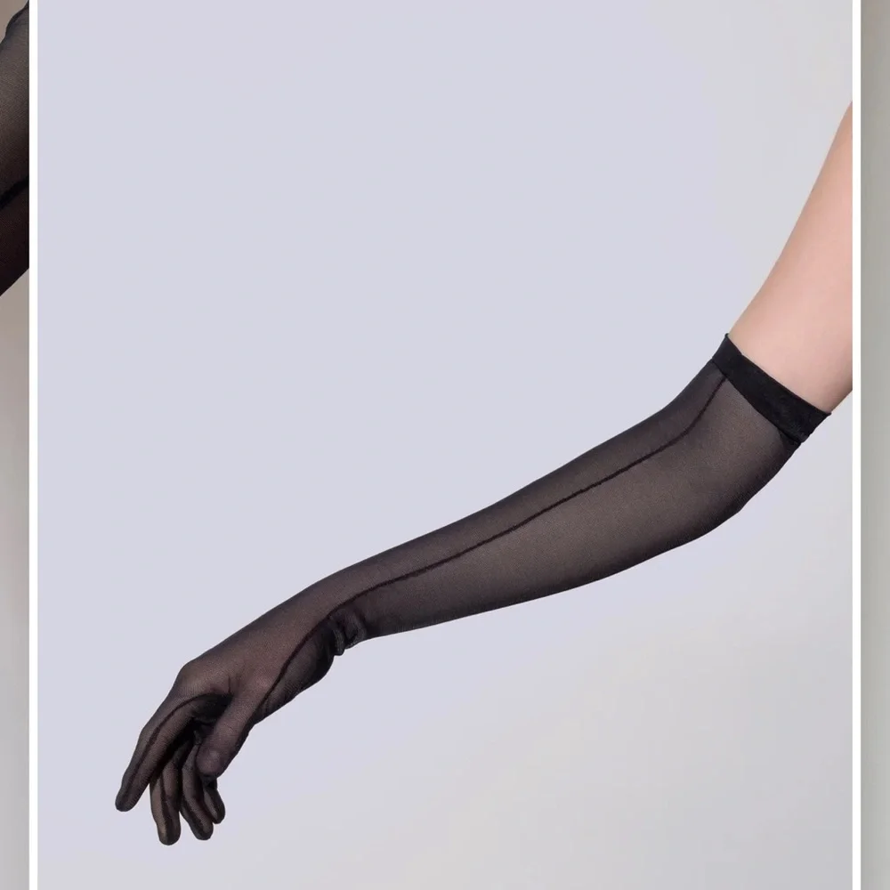 MESH GLOVES BLACK.‼️‼️